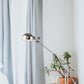 Z-Lite Grammercy Park 10" 1-Light Polished Nickel Steel Table Lamp