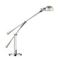 Z-Lite Grammercy Park 10" 1-Light Polished Nickel Steel Table Lamp