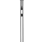 Z-Lite Grammercy Park 13" 1-Light Matte Black Steel Floor Lamp