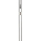 Z-Lite Grammercy Park 13" 1-Light Polished Nickel Steel Floor Lamp