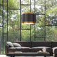 Z-Lite Harlech 33" 4-Light Bronze and Rubbed Brass Pendant Light