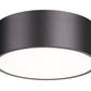 Z-Lite Harley 16" 3-Light Bronze Steel Flush Mount Lighting