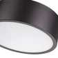 Z-Lite Harley 16" 3-Light Bronze Steel Flush Mount Lighting