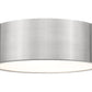 Z-Lite Harley 16" 3-Light Brushed Nickel Steel Flush Mount Lighting