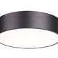 Z-Lite Harley 20" 4-Light Bronze Steel Flush Mount Lighting