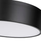 Z-Lite Harley 20" 4-Light Matte Black Steel Flush Mount Lighting