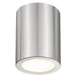 Z-Lite Harley 5" 1-Light Brushed Nickel Steel Flush Mount Lighting