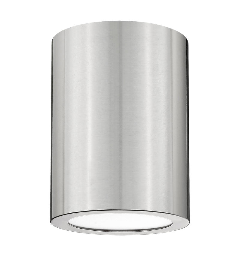 Z-Lite Harley 5" 1-Light Brushed Nickel Steel Flush Mount Lighting