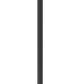 Z-Lite Hartwell 5019PHBR-518P-BK 4-Light Clear Seedy Glass Shade Sand Black Aluminum Outdoor Post Mounted Fixture