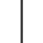 Z-Lite Hartwell 5019PHBR-518P-BK 4-Light Clear Seedy Glass Shade Sand Black Aluminum Outdoor Post Mounted Fixture