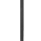 Z-Lite Hartwell 5019PHXXLS-536P-BK 6-Light Candelabra Bulb Base Sand Black Aluminum Clear Seedy Glass Shade Outdoor Post Mounted Fixture