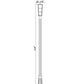 Z-Lite Helix 591PHB-519P-BK 1-Light Black Aluminum Frame Clear Seedy Glass Shade Outdoor Post Mounted Fixture