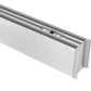 Z-Lite Hudson 45" 1-Light LED Aluminum Brushed Nickel Frame Frosted Plastic Shade Linear Chandelier
