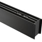 Z-Lite Hudson 45" 1-Light LED Aluminum Matte Black Frame Frosted Plastic Shade Linear Chandelier