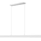 Z-Lite Hudson 72" 1 -Light LED-Integrated Brushed Nickel Aluminum Frame Frosted Plastic Shade Linear Chandelier