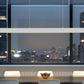 Z-Lite Hudson 72" 1 -Light LED-Integrated Brushed Nickel Aluminum Frame Frosted Plastic Shade Linear Chandelier