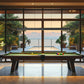 Z-Lite Hudson 72" 1 -Light LED-Integrated Matte Black Aluminum Frame Frosted Plastic Shade Linear Chandelier