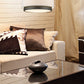 Z-Lite Jade 16" 3-Light Factory Bronze Pendant Light With White Linen Fabric Shade