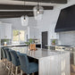 Z-Lite Joliet 12" 1-Light Matte Black Steel Pendant Light With Clear Glass Shade
