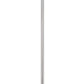 Z-Lite Joliet 6" 1-Light Brushed Nickel Mini Pendant Light With Clear Glass Shade