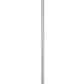 Z-Lite Joliet 6" 1-Light Brushed Nickel Mini Pendant Light With Clear Glass Shade