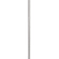 Z-Lite Joliet 6" 1-Light Brushed Nickel Mini Pendant Light With Clear Glass Shade
