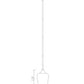Z-Lite Joliet 6" 1-Light Chrome Mini Pendant Light With Clear Glass Shade