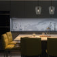 Z-Lite Joliet 9" 1-Light Matte Black Steel Pendant Light With Clear Glass Shade