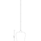 Z-Lite Joliet 9" 1-Light Olde Brass Steel Pendant Light With Clear Glass Shade