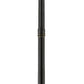 Z-Lite Jordan 14" W x 97" H 1-Light Oil Rubbed Bronze Aluminum Frame Clear Seedy Glass Shade Outdoor Post Mounted Fixture