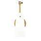 Z-Lite Julia 5" 1-Light Modern Gold Steel and Opal Glass Shade Wall Sconce