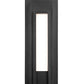 Z-Lite Keaton 7" 1-Light LED Black Aluminum Outdoor Wall Sconce With White Glass Shade