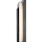 Z-Lite Keaton 7" 1-Light LED Black Aluminum Outdoor Wall Sconce With White Glass Shade
