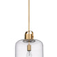 Z-Lite Kinsley 12" 1-Light Heirloom Gold Pendant Light With Clear Seeded Glass Shade
