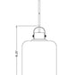 Z-Lite Kinsley 12" 1-Light Heirloom Gold Pendant Light With Clear Seeded Glass Shade