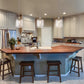 Z-Lite Kinsley 8" 1-Light Brushed Nickel Pendant Light With Clear Seeded Glass Shade