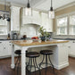 Z-Lite Kinsley 8" 1-Light Matte Black Pendant Light With Clear Seeded Glass Shade