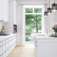 Z-Lite Kipton 6" 1-Light Matte Black Mini Pendant Light With Clear Glass Shade