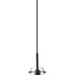 Z-Lite Kira 5" 1-Light Matte Black Steel and Clear Glass Shade Pendant Light