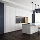 Z-Lite Kira 7" 1-Light Matte Black and Clear Glass Shade Pendant Light
