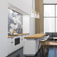 Z-Lite Kira 7" 1-Light Modern Gold and Clear Glass Shade Pendant Light