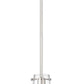 Z-Lite Kira 7508MP-ROD 5" 1-Light Brushed Nickel Steel and Clear Glass Shade Pendant Light