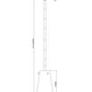 Z-Lite Kira 7508MP-ROD 5" 1-Light Chrome Steel and Clear Glass Shade Pendant Light