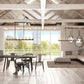 Z-Lite Kirkland 5" 9-Light Rustic Mahogany Steel Island Light