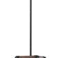 Z-Lite Kirkland 7" 1-Light Rustic Mahogany Steel Mini Pendant Light