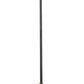 Z-Lite Kraken 6" 1-Light Matte Black and Olde Brass Mini Pendant Light With Clear Glass Shade