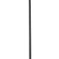 Z-Lite Lagoon 6" 1-Light Matte Black Mini Pendant Light With Matte Opal Glass Shade