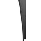 Z-Lite Landrum 5" W x 18" H 1-Light LED Black Aluminum Outdoor Wall Sconce With Sand Blast Glass Shade