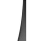 Z-Lite Landrum 5" W x 18" H 1-Light LED Black Aluminum Outdoor Wall Sconce With Sand Blast Glass Shade