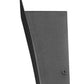 Z-Lite Landrum 5" W x 24" H 2-Light LED Black Aluminum Outdoor Wall Sconce With Sand Blast Glass Shade